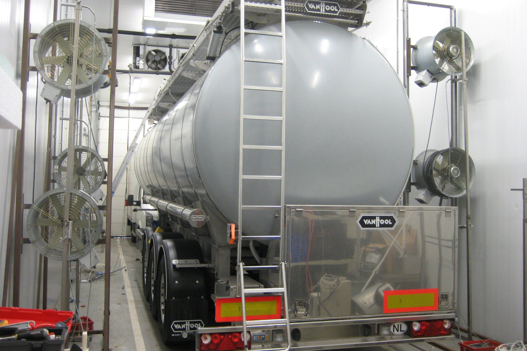 ATP testing for transport equipment