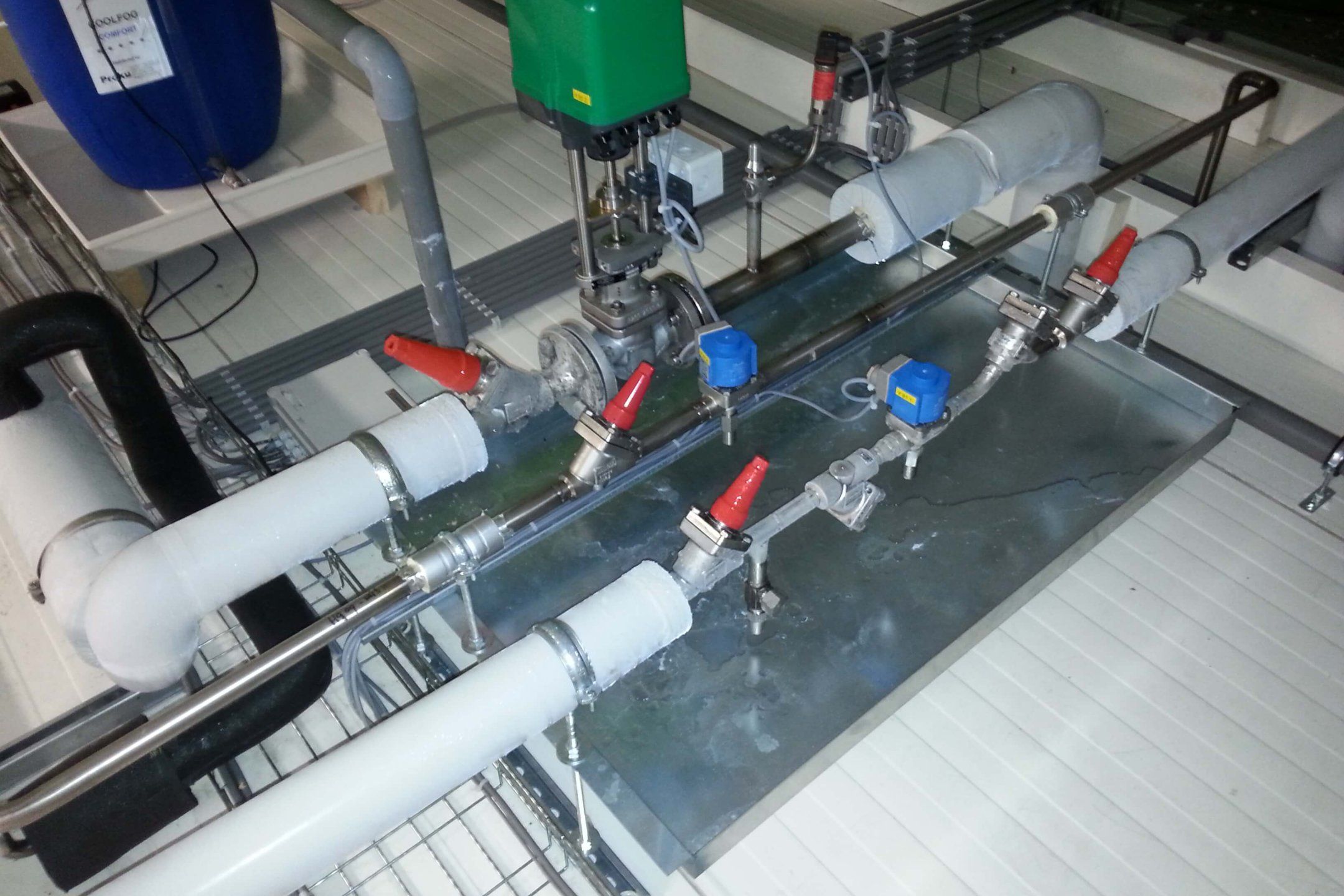 Energy scan cold store