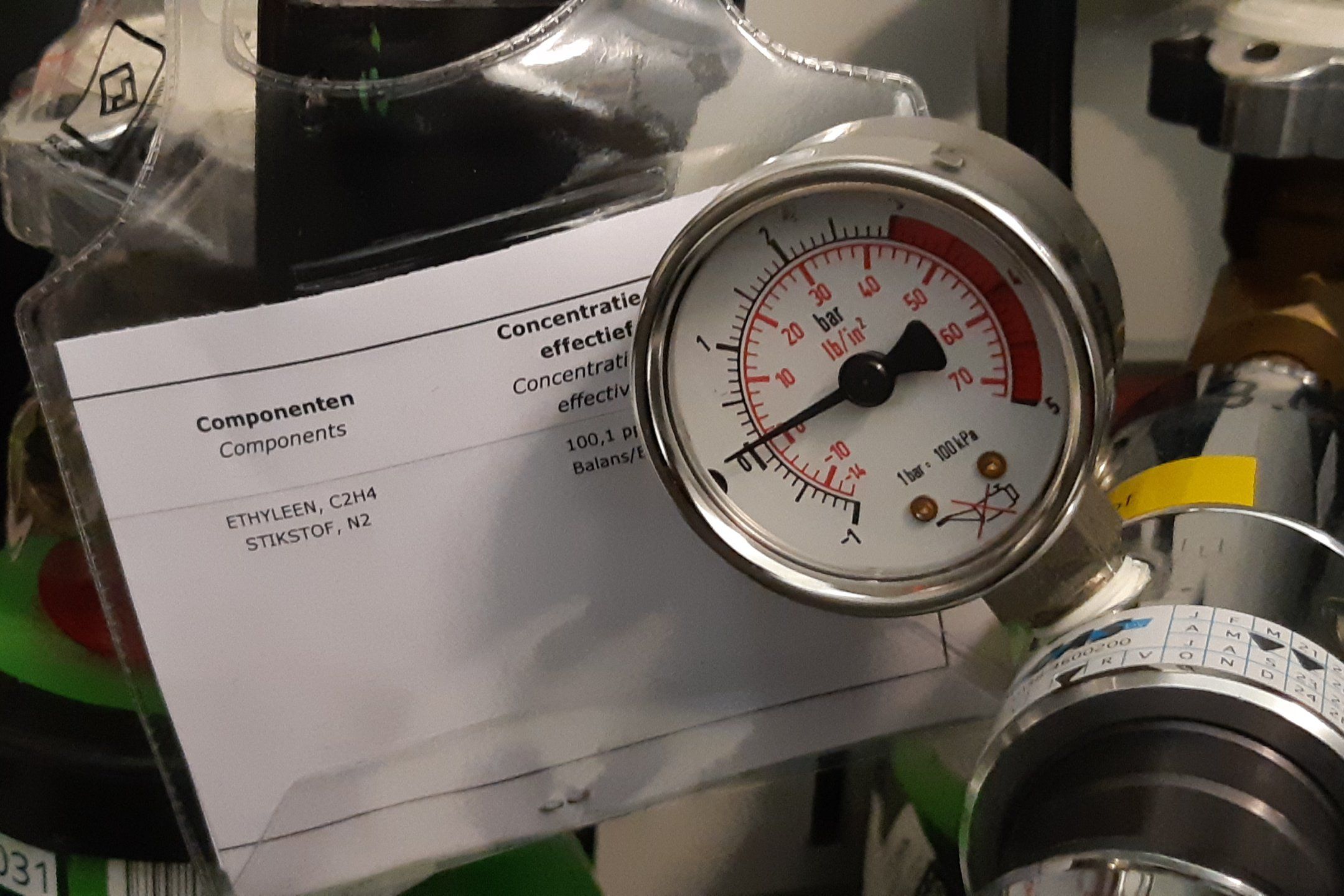 Ethylene measurements