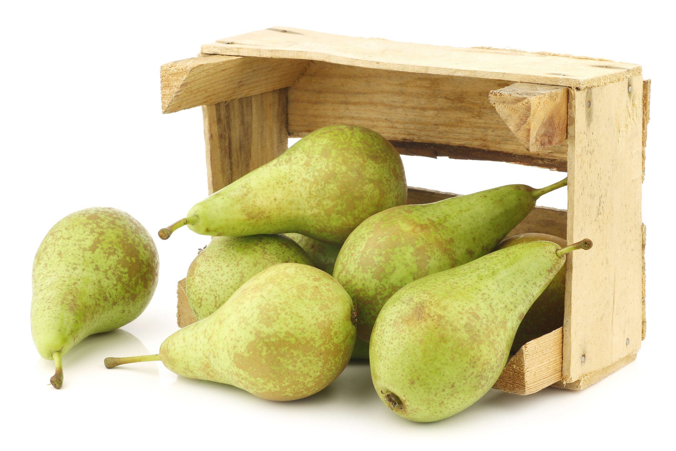 Packing and stacking of pears