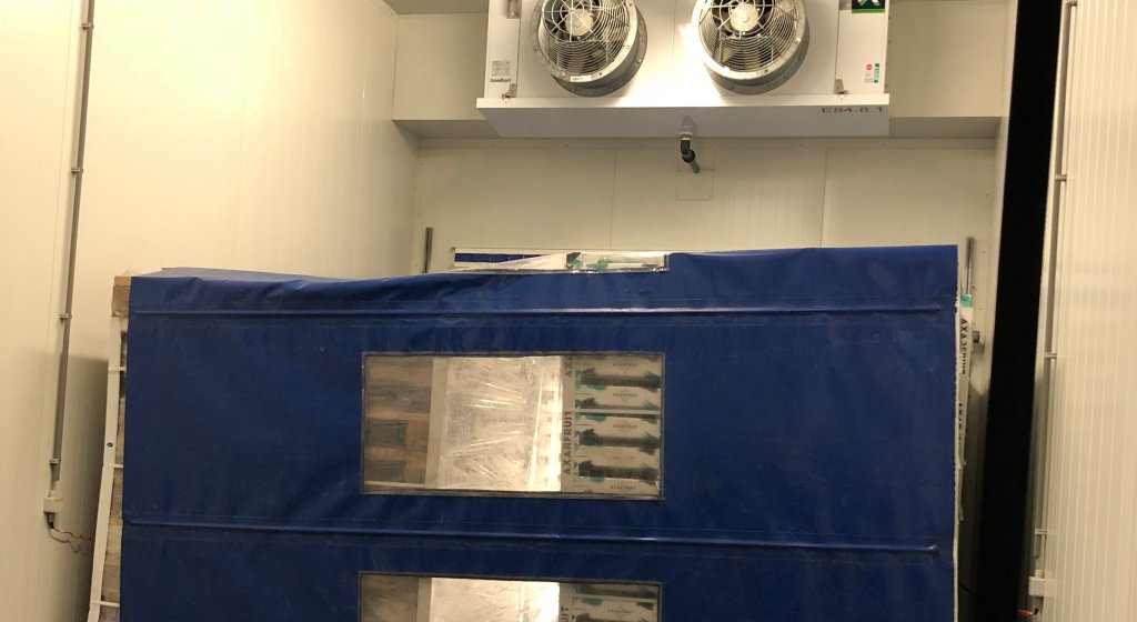 Pre-cooling installation. Photo by WUR