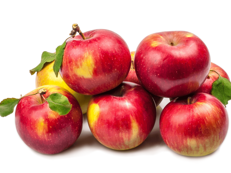 Temperature management apples