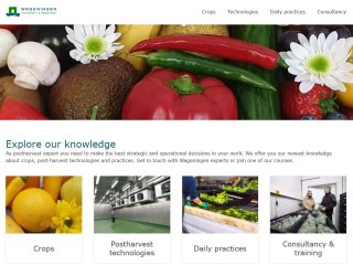 FreshKnowledge.eu: aimed at postharvest experts. Picture from WUR