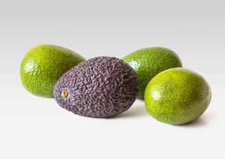 Avocado's kunnen groen of bruin zijn. Foto van roundex/Shutterstock.com