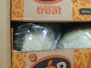 Melons in modified atmosphere (MA) packaging. Photo by WUR.