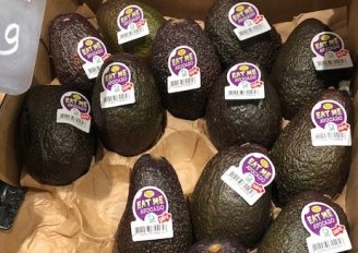 Rijpe avocado's in de supermarkt. Foto van WUR