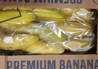 Eerste klas bananen. Foto van WUR.